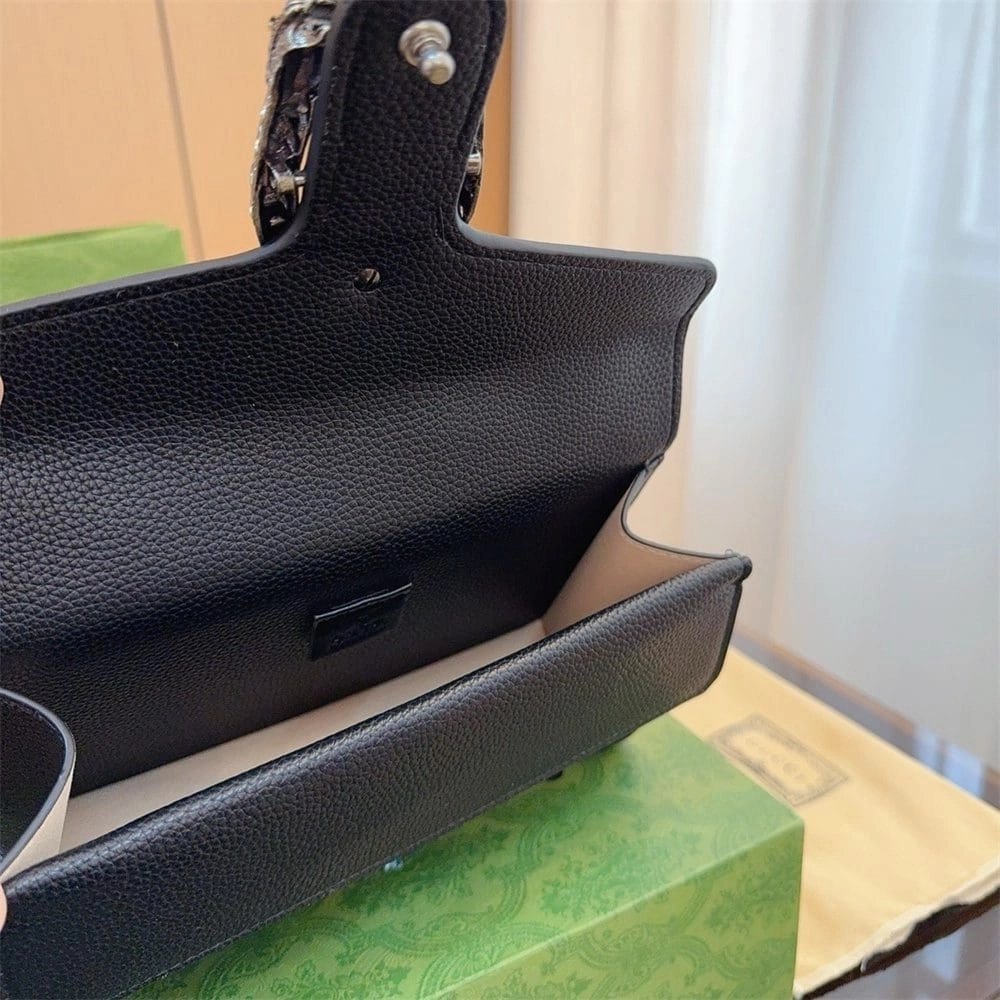 Gucci Black Dionysus Small Bag,GUCCI,BAGS