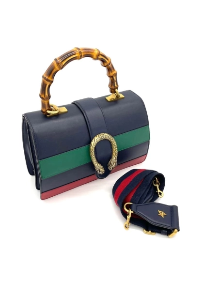 Gucci Calfskin Bamboo Web Dionysus Top Handle Bag,GUCCI,BAGS