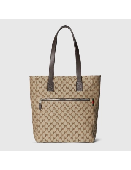 Gucci Canvas Large Tote Bag,GUCCI,BAGS