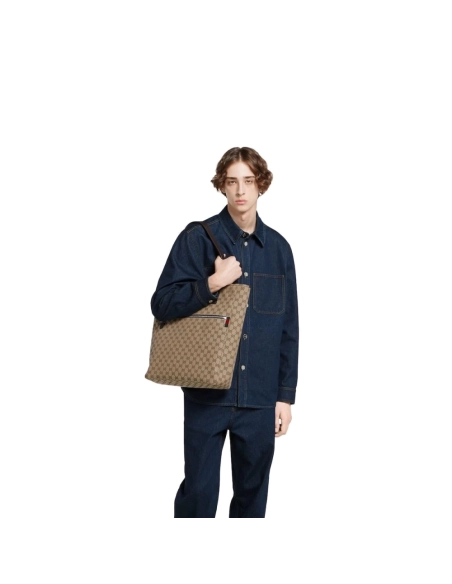 Gucci Canvas Large Tote Bag,GUCCI,BAGS
