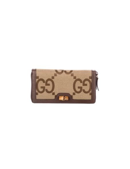 GUCCI DIANA JUMBO GG WALLET,GUCCI,BAGS