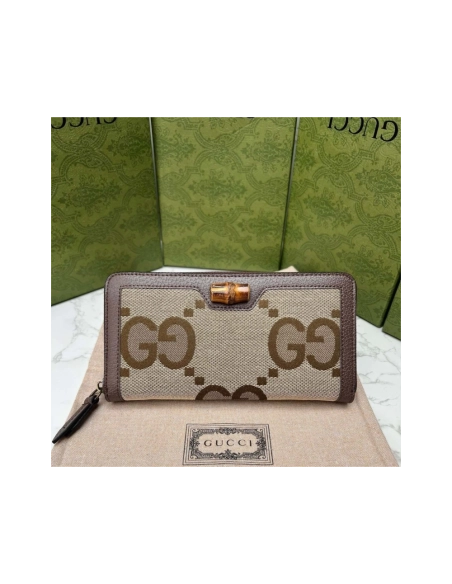 GUCCI DIANA JUMBO GG WALLET,GUCCI,BAGS