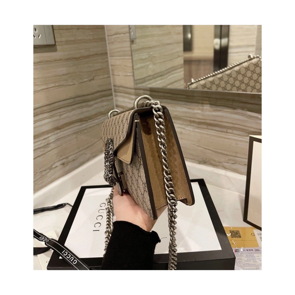 GUCCI DIONYSUS GG SMALL SHOULDER BAG,GUCCI,BAGS