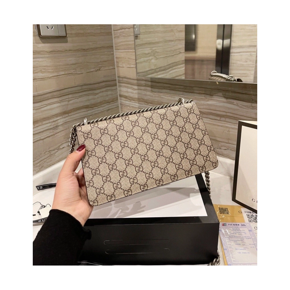 GUCCI DIONYSUS GG SMALL SHOULDER BAG,GUCCI,BAGS