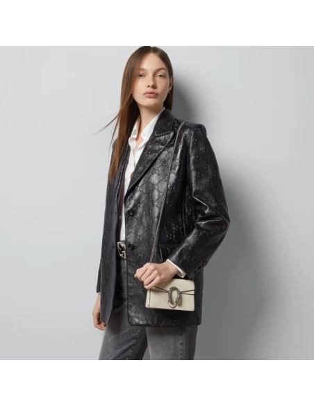GUCCI DIONYSUS SUPER MINI LEATHER BAG,GUCCI,BAGS