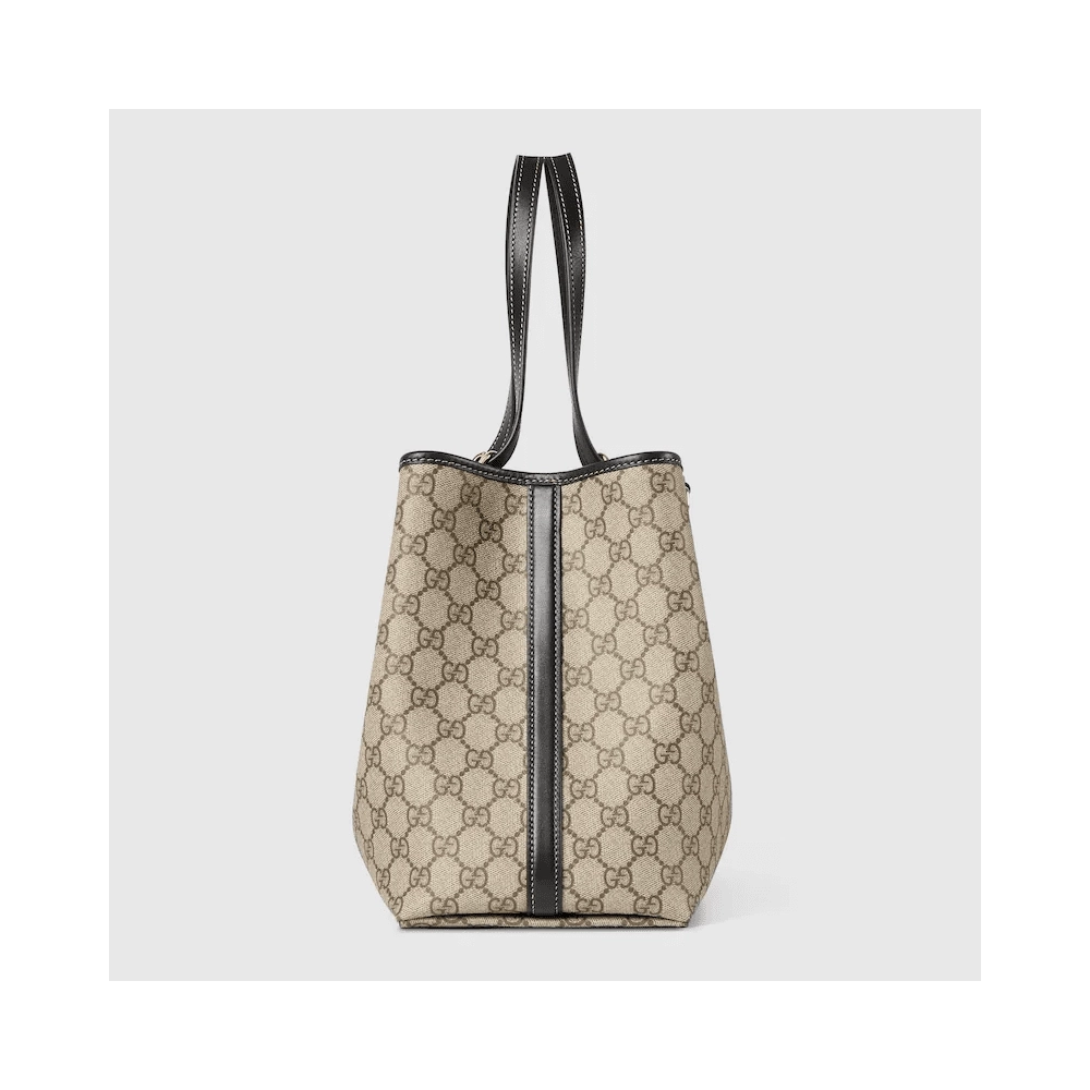 GUCCI EMBLEM LARGE TOTE BAG,GUCCI,BAGS