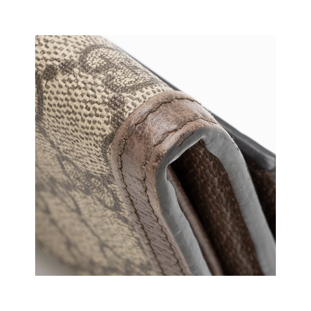 Gucci GG Supreme Ophidia Continental Wallet (SHF 23546),GUCCI,BAGS