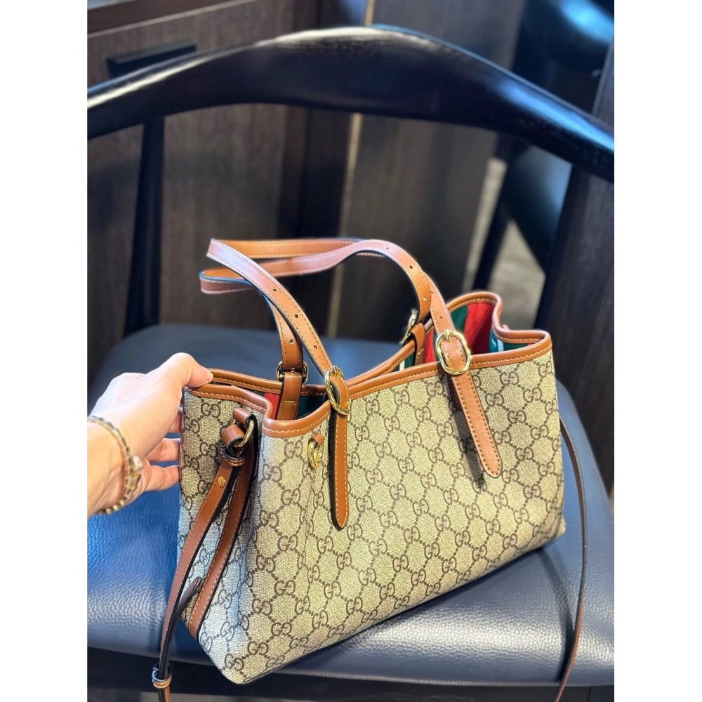 GUCCI GG Tender Medium Tote Bag,GUCCI,BAGS