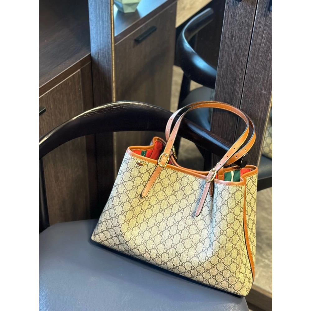 GUCCI GG Tender Medium Tote Bag,GUCCI,BAGS