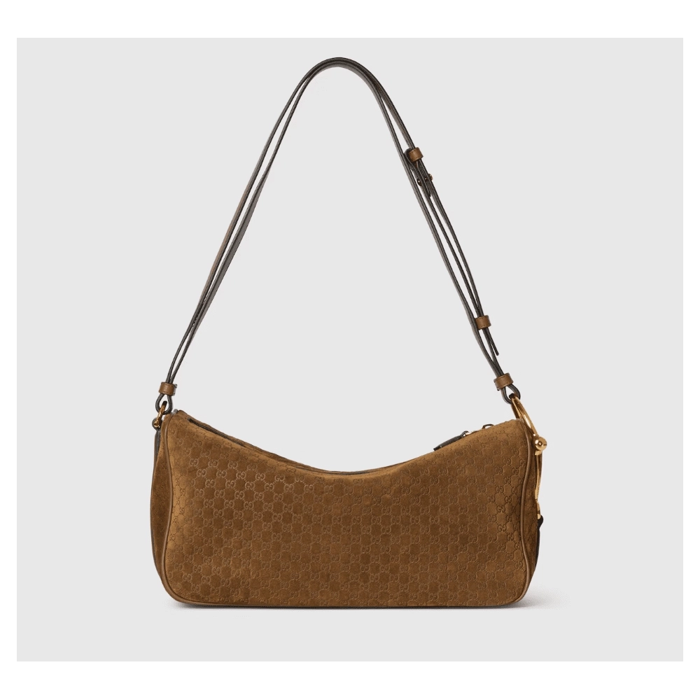 Gucci Half Horsebit Medium Shoulder Bag,GUCCI,BAGS