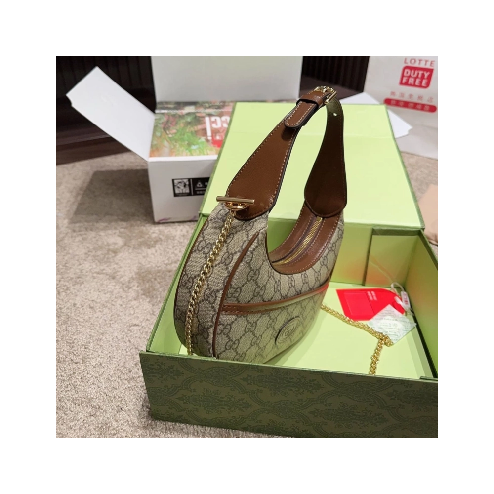 GUCCI Half Moon Mini Handbag,GUCCI,BAGS