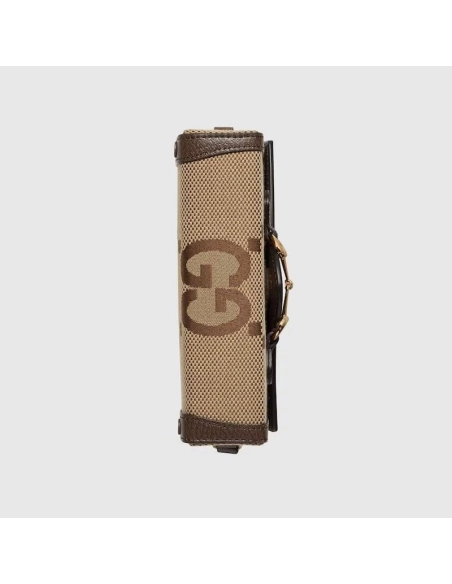 GUCCI HORSEBIT 1955 JUMBO GG MINI BAG,GUCCI,BAGS