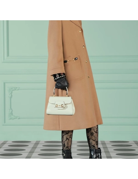 GUCCI HORSEBIT 1955 MINI BAG (White),GUCCI,BAGS