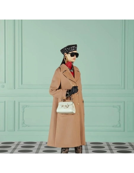 GUCCI HORSEBIT 1955 MINI BAG (White),GUCCI,BAGS