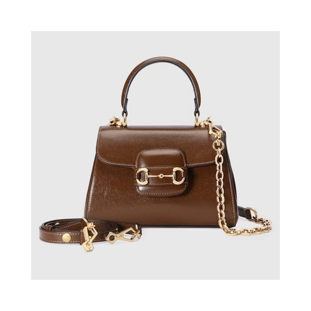 GUCCI HORSEBIT 1955 MINI BAG£¨BROWN£©,GUCCI,BAGS