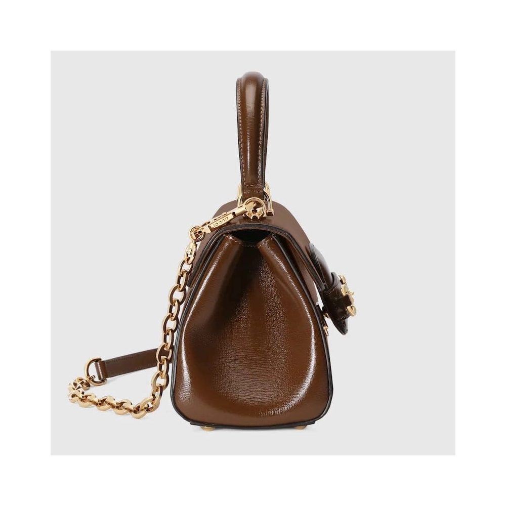 GUCCI HORSEBIT 1955 MINI BAG£¨BROWN£©,GUCCI,BAGS