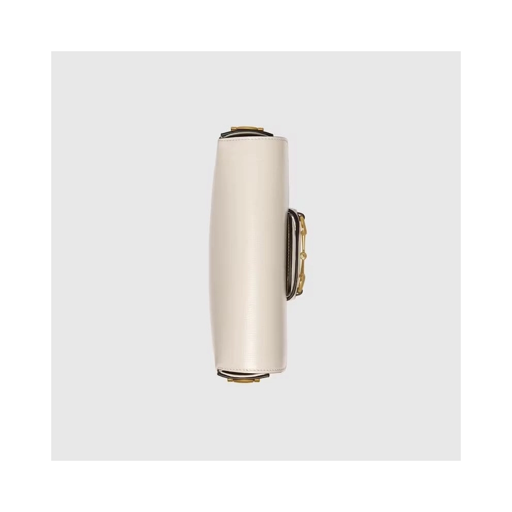 GUCCI HORSEBIT 1955 MINI BAG WHITE,GUCCI,BAGS