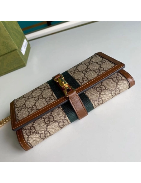 GUCCI Jackie 1961 Chain Wallet,GUCCI,BAGS