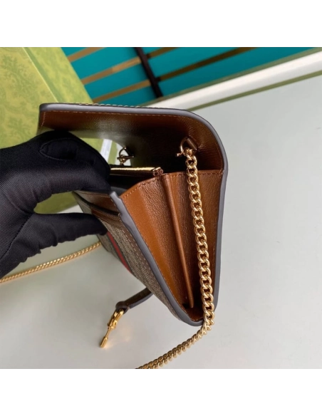 GUCCI Jackie 1961 Chain Wallet,GUCCI,BAGS