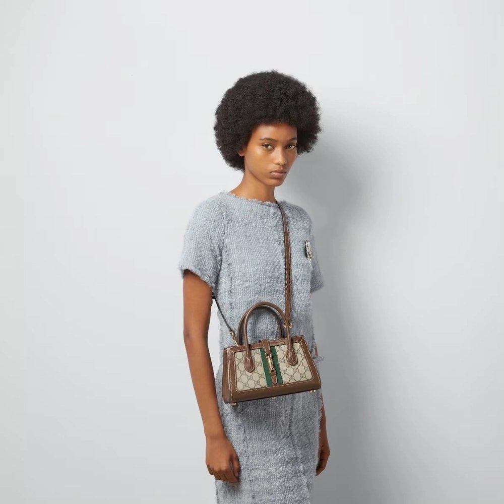 GUCCI JACKIE 1961 SMALL TOTE BAG,GUCCI,BAGS