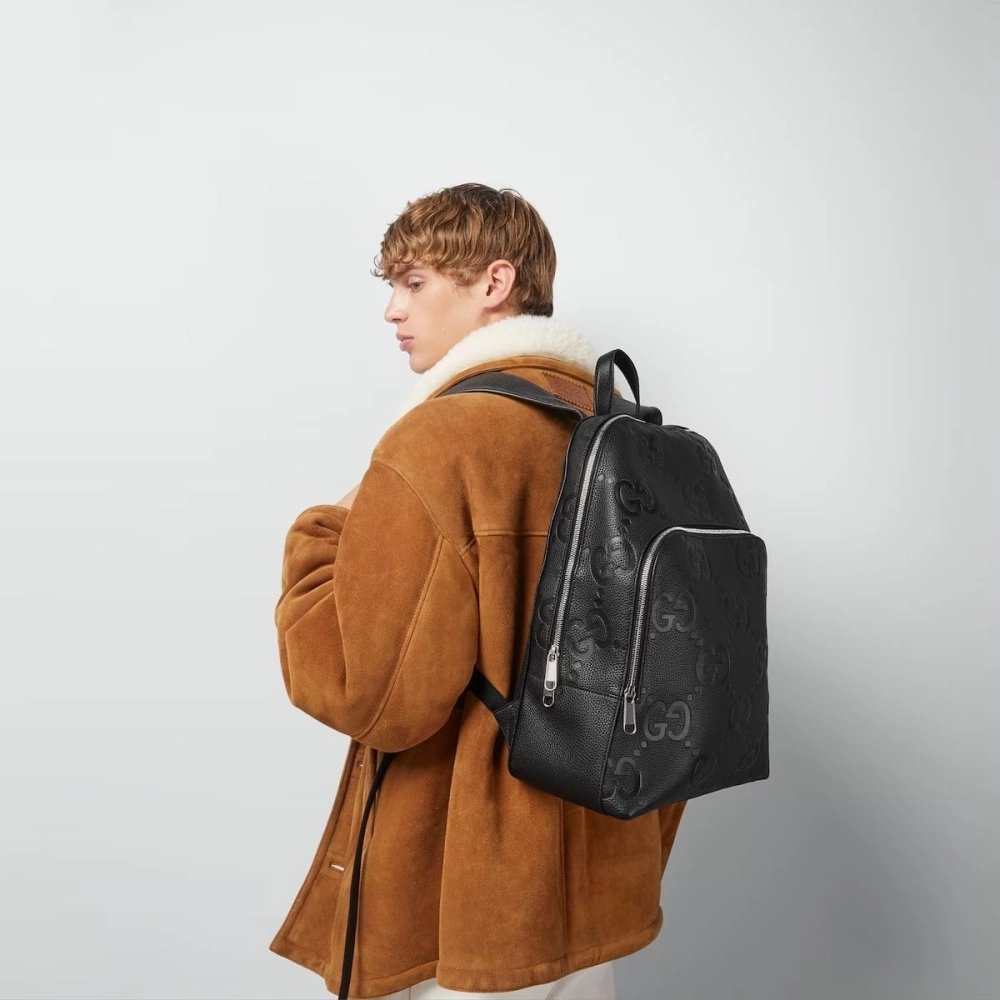 GUCCI LARGE JUMBO GG BACKPACK,GUCCI,BAGS
