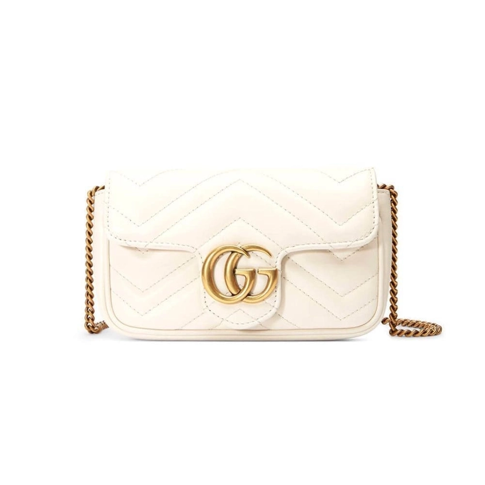 GUCCI Marmont Matelasse Leather Super Mini Bag,GUCCI,BAGS