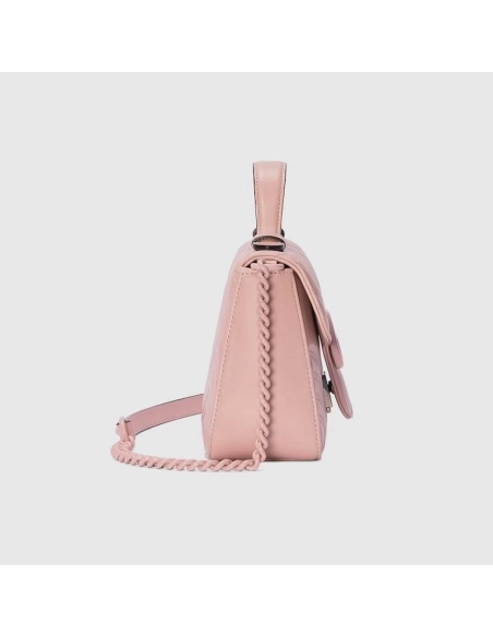 GUCCI MARMONT MINI TOP HANDLE BAG,GUCCI,BAGS