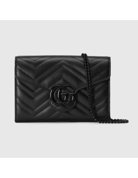 Gucci Marmont Super Mini Bag BLACK,GUCCI,BAGS