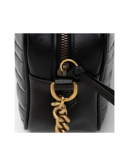 Gucci Matelasse Leather GG Marmont Small Shoulder Bag (SHF 8WEwIl),GUCCI,BAGS