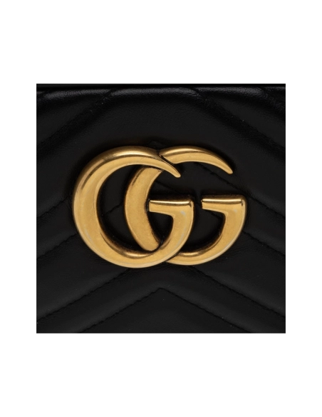 Gucci Matelasse Leather GG Marmont Small Shoulder Bag (SHF 8WEwIl),GUCCI,BAGS