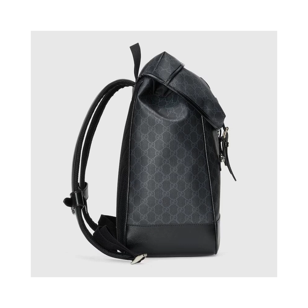 GUCCI MEDIUM BACKPACK WITH INTERLOCKING G,GUCCI,BAGS