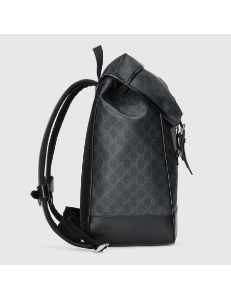 GUCCI MEDIUM BACKPACK WITH INTERLOCKING G,GUCCI,BAGS