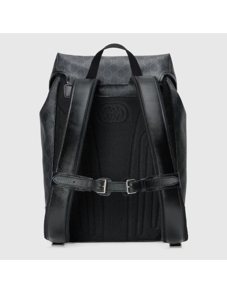 GUCCI MEDIUM BACKPACK WITH INTERLOCKING G,GUCCI,BAGS