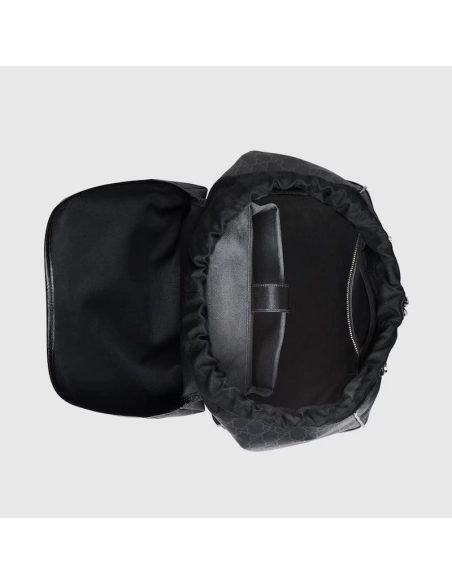 GUCCI MEDIUM BACKPACK WITH INTERLOCKING G,GUCCI,BAGS