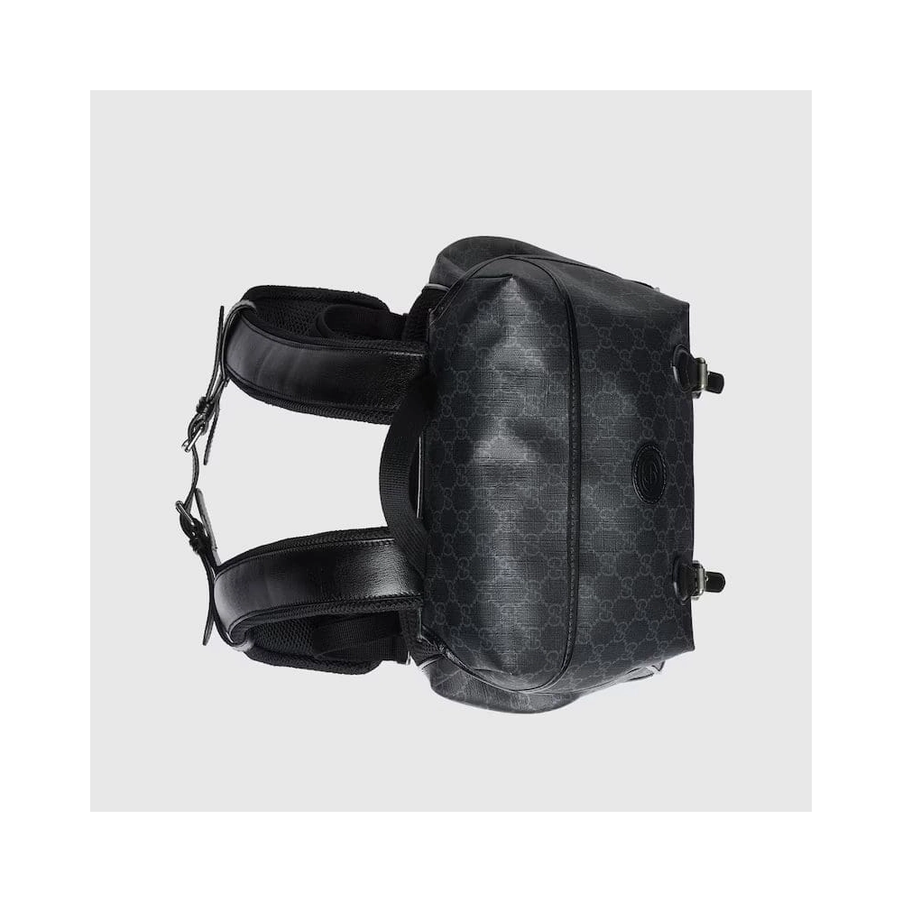GUCCI MEDIUM BACKPACK WITH INTERLOCKING G,GUCCI,BAGS