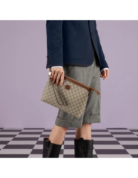 GUCCI MESSENGER BAG WITH INTERLOCKING G,GUCCI,BAGS