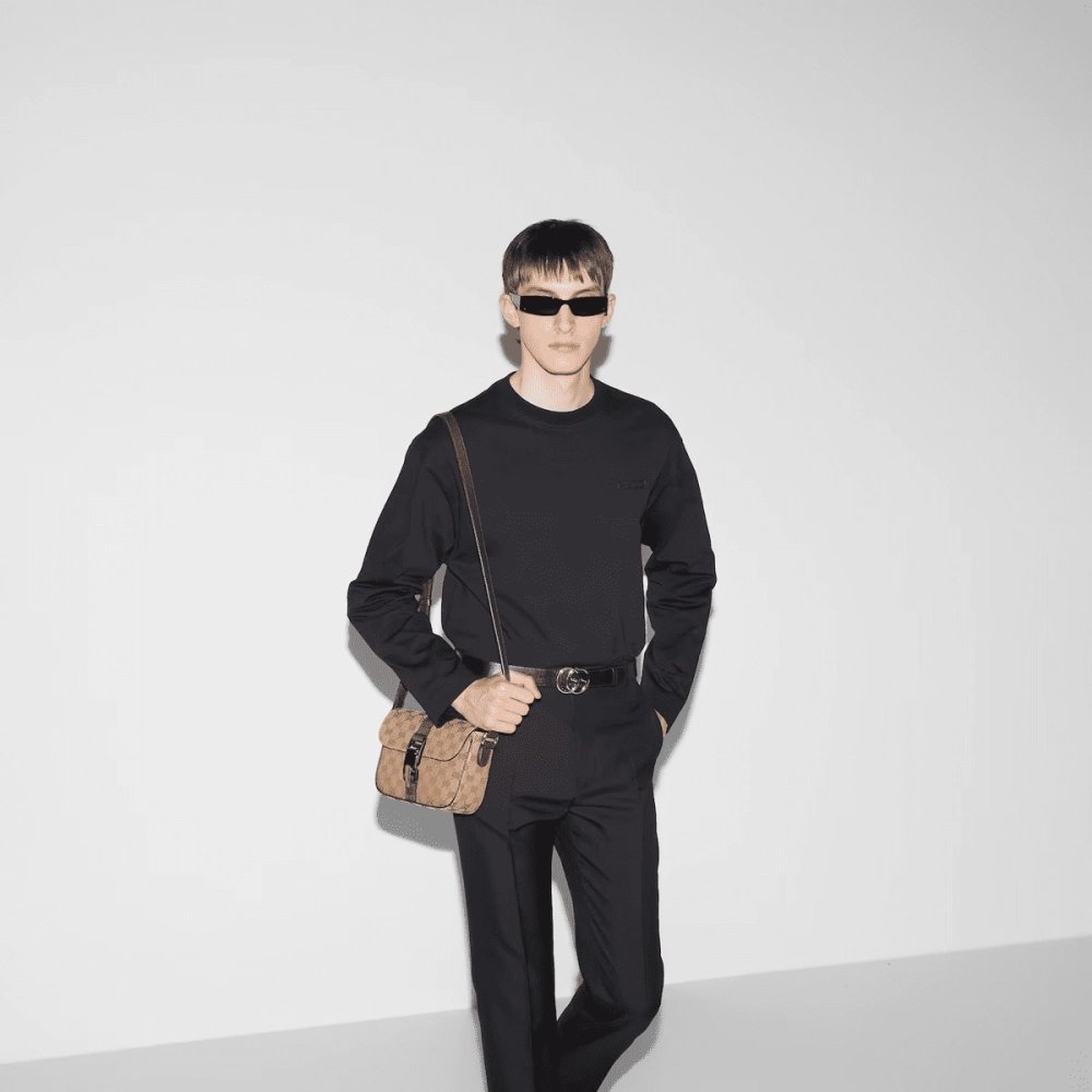 GUCCI Mini GG Crossbody Bag,GUCCI,BAGS