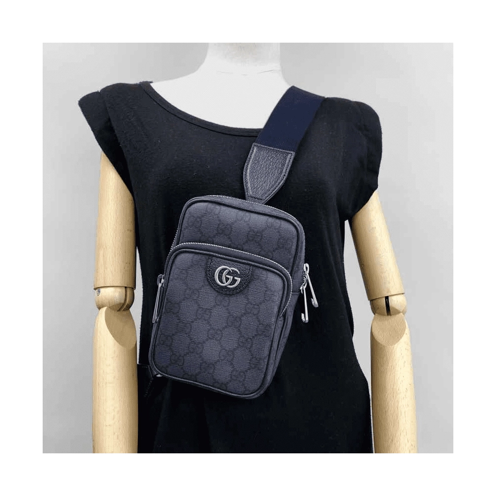 Gucci Mini Ophidia GG Supreme Messenger Bag,GUCCI,BAGS
