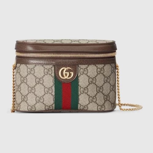 GUCCI OPHIDIA BELT BAG WITH WEB,GUCCI,BAGS