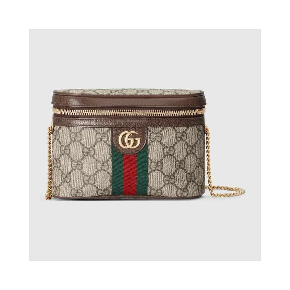 GUCCI OPHIDIA BELT BAG WITH WEB,GUCCI,BAGS