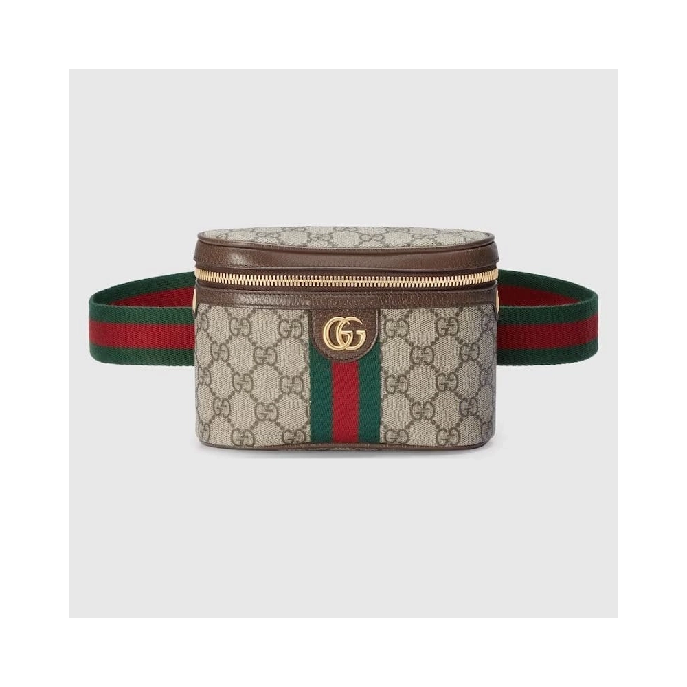 GUCCI OPHIDIA BELT BAG WITH WEB,GUCCI,BAGS