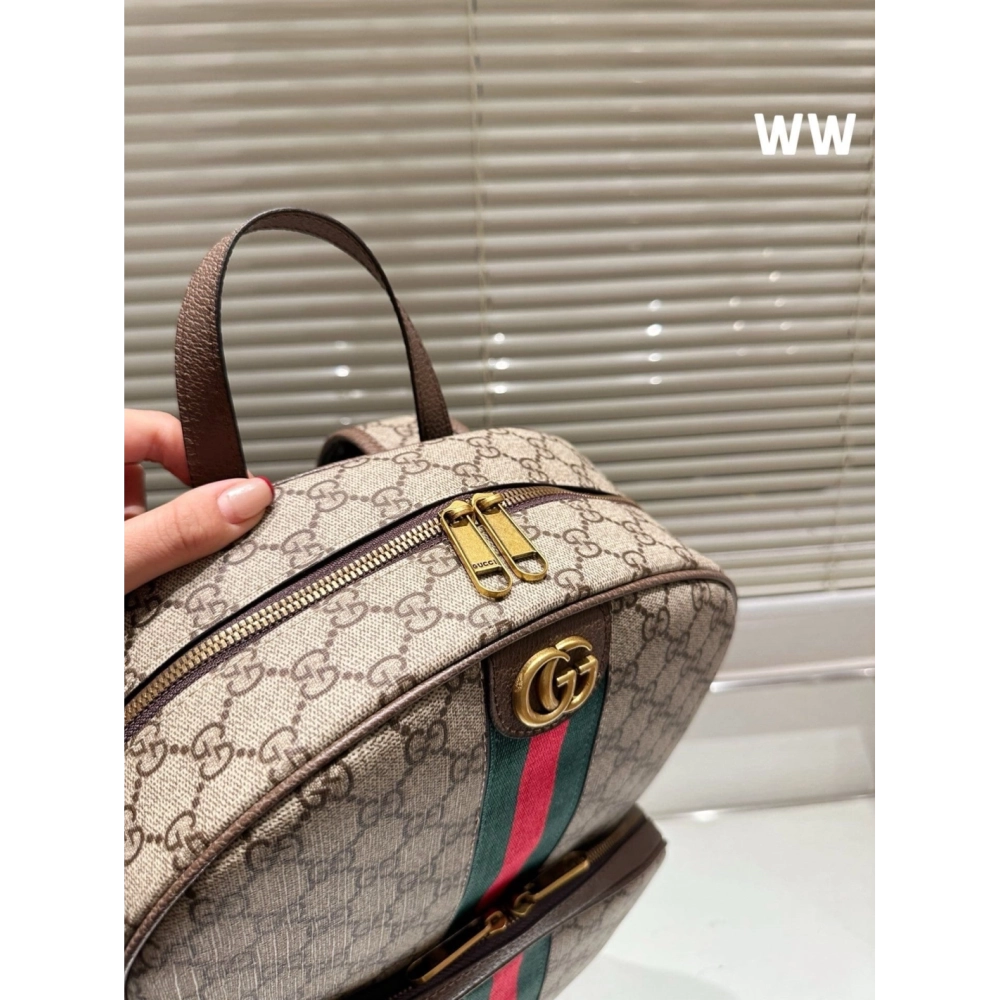 GUCCI OPHIDIA GG BACKPACK,GUCCI,BAGS