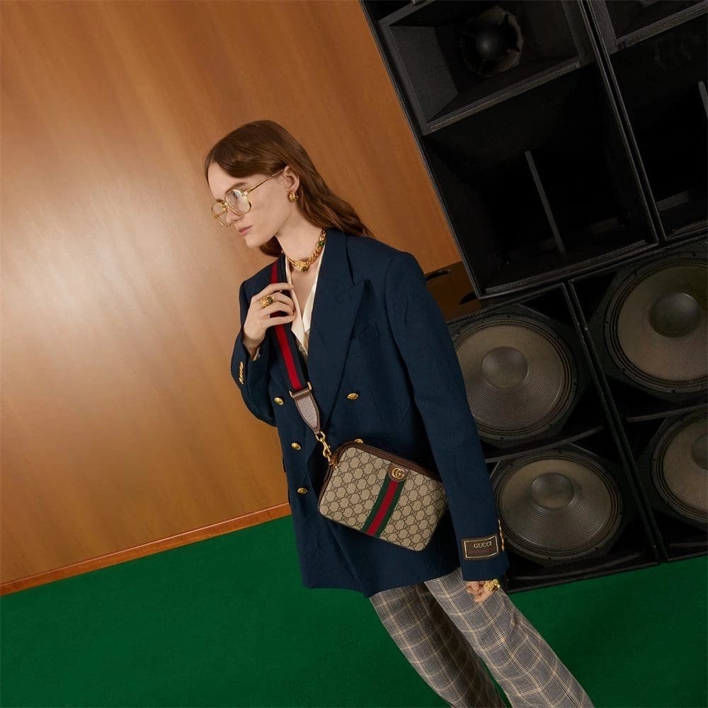 GUCCI OPHIDIA GG CROSSBODY BAG,GUCCI,BAGS