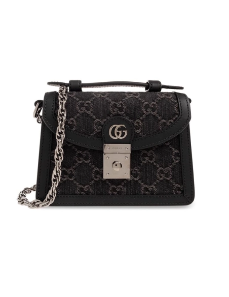 Gucci Ophidia GG Denim Tote Bag,GUCCI,BAGS