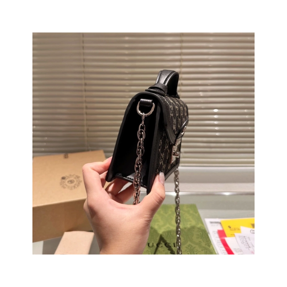 Gucci Ophidia GG Denim Tote Bag,GUCCI,BAGS