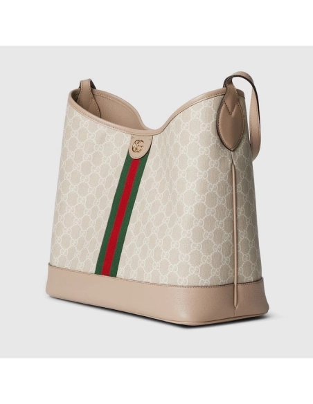 GUCCI OPHIDIA GG MEDIUM SHOULDER BAG,GUCCI,BAGS
