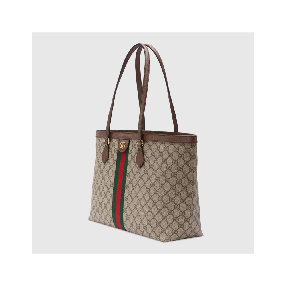 GUCCI OPHIDIA GG MEDIUM TOTE INT,GUCCI,BAGS