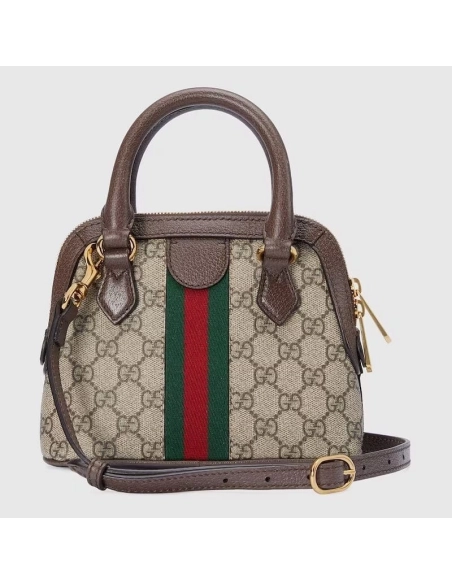 GUCCI OPHIDIA GG MINI TOP HANDLE BAG,GUCCI,BAGS