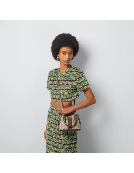 GUCCI OPHIDIA GG MINI TOP HANDLE BAG,GUCCI,BAGS