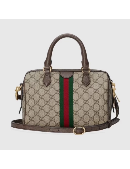 GUCCI OPHIDIA GG SMALL TOP HANDLE BAG,GUCCI,BAGS